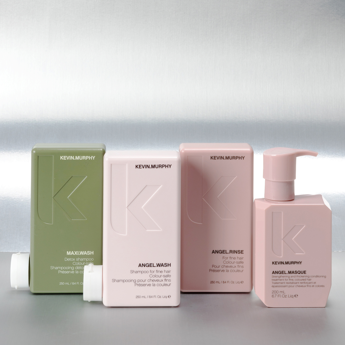 Kevin Murphy volumizing hair care selection with ANGEL.WASH and RINSE